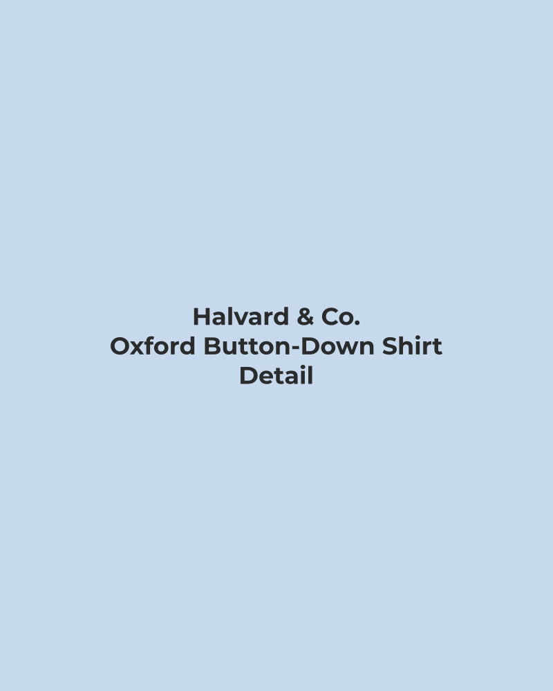 Oxford Button-Down Shirt – detail