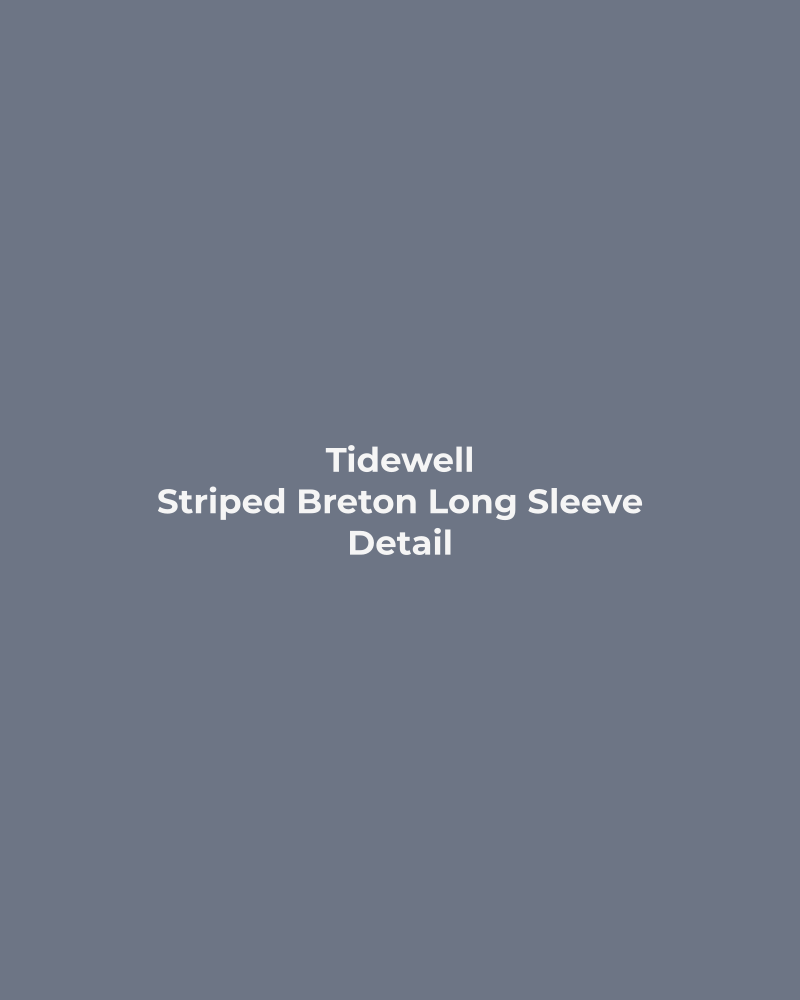 Striped Breton Long Sleeve – detail