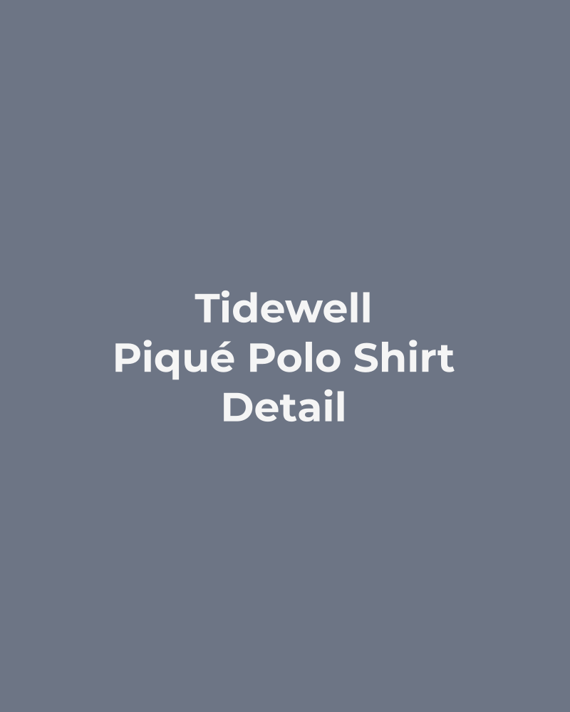 Piqué Polo Shirt – detail