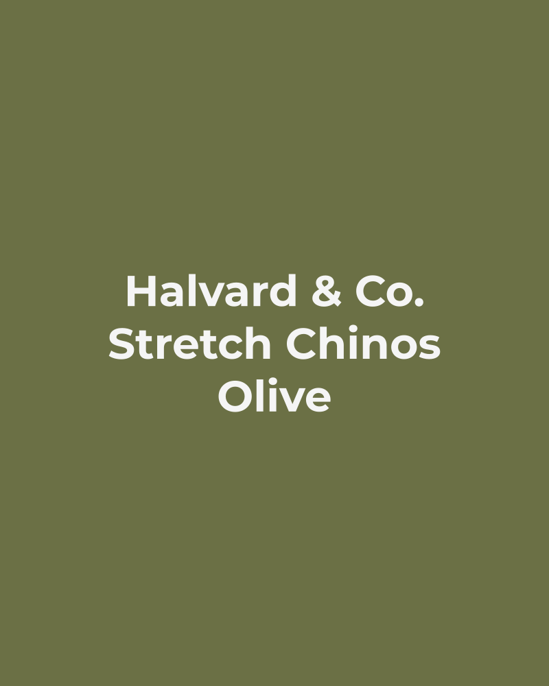 Stretch Chinos – Olive