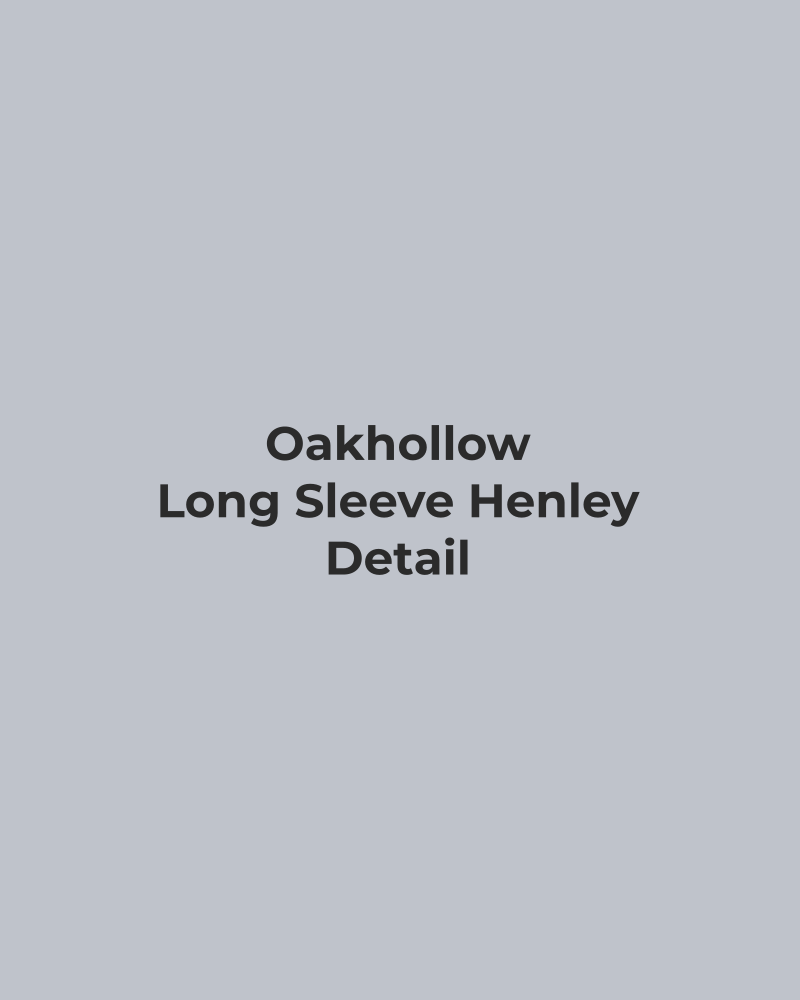 Long Sleeve Henley – detail