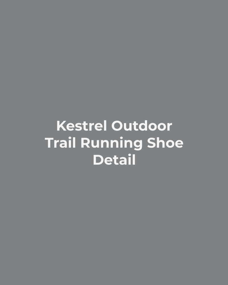 Trail Running Shoe – detail