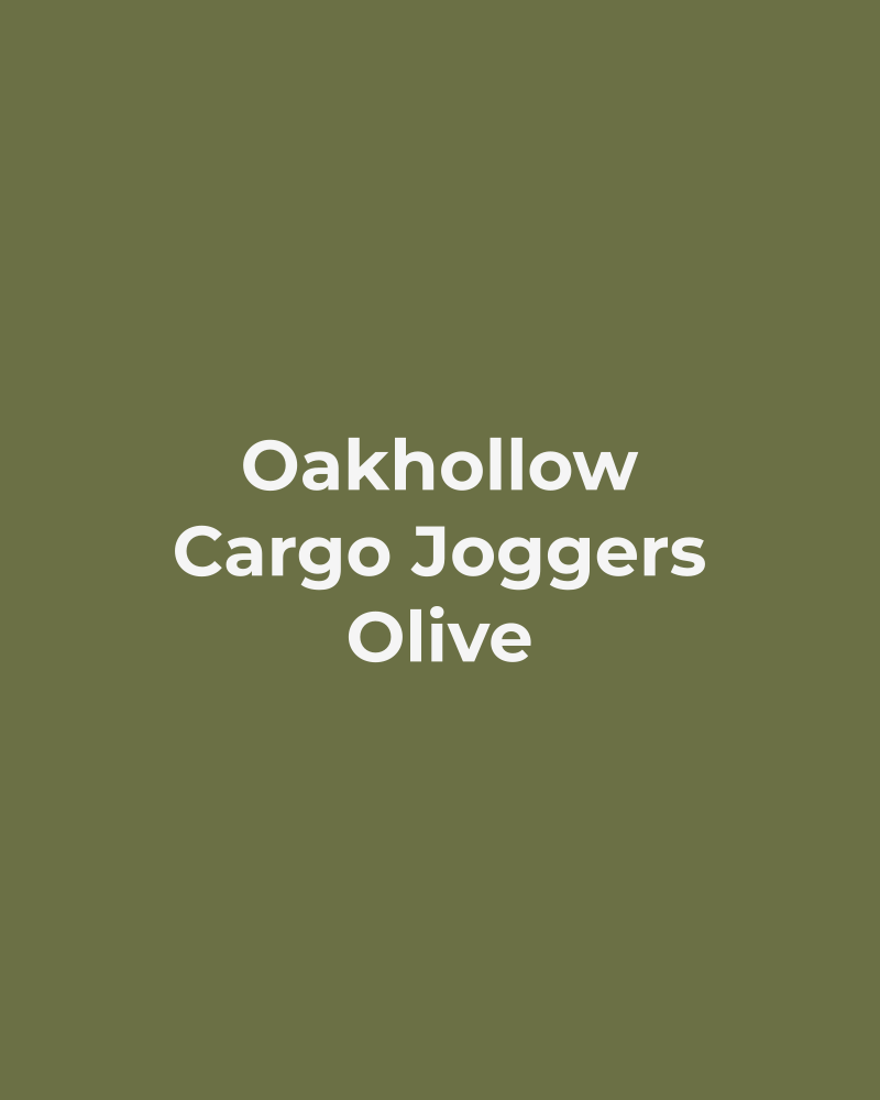 Cargo Joggers – Olive