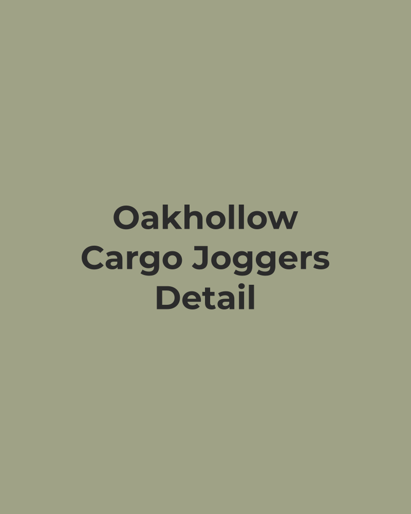 Cargo Joggers – detail
